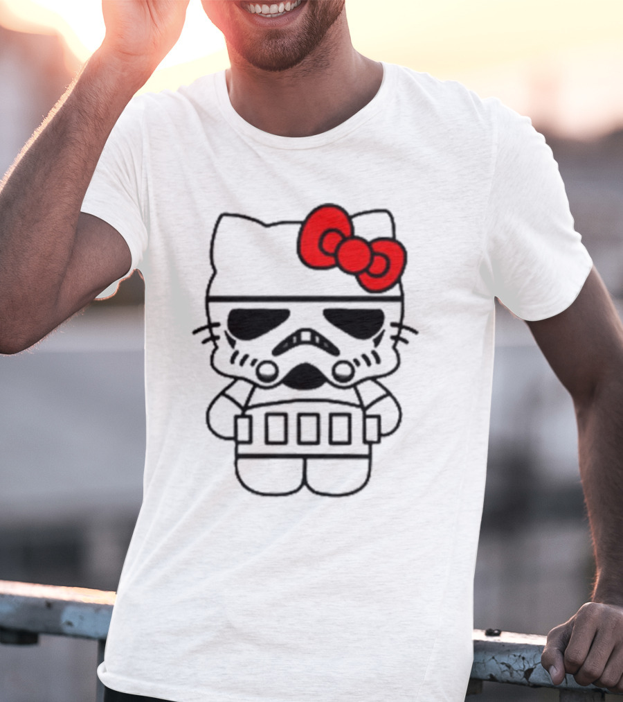 Hello Kitty Star Wars Stormtrooper Crossover T-Shirt