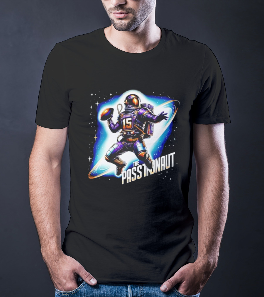 Josh Dobbs The Passtronaut Space Football 15 T-Shirt