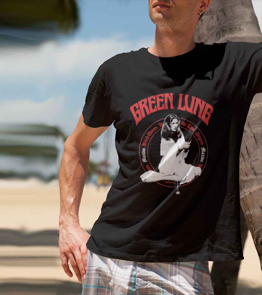 Green Lung Maxine Witch Queen Black Magic Ritual Iconic T-Shirt