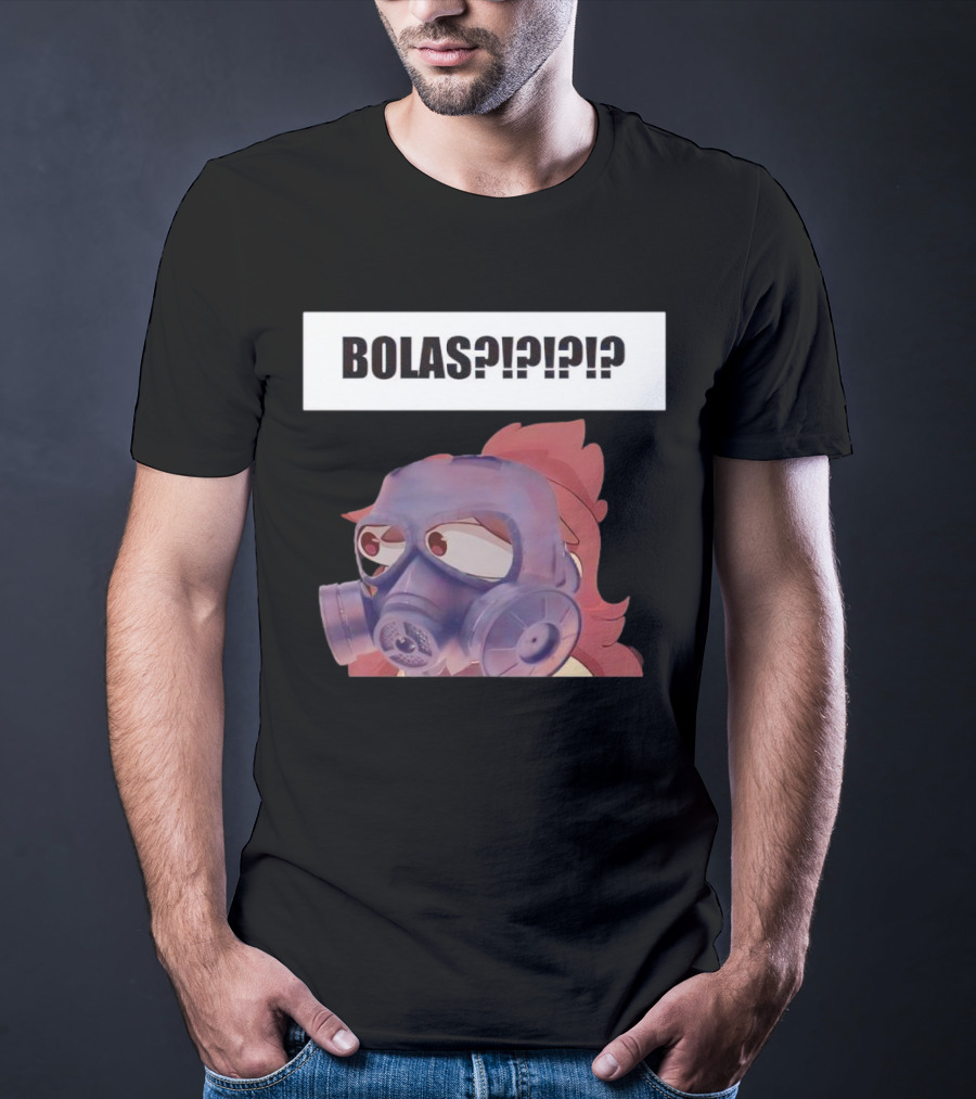 Bolas Jaiden Animations Gas Mask Character Expression T-Shirt
