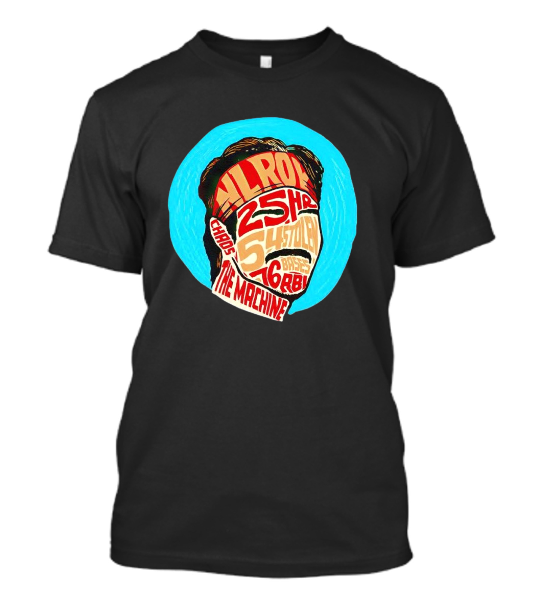 NL Roy 25 HR 54 Stolen Bases 61 RBI Chaos The Machine T-Shirt