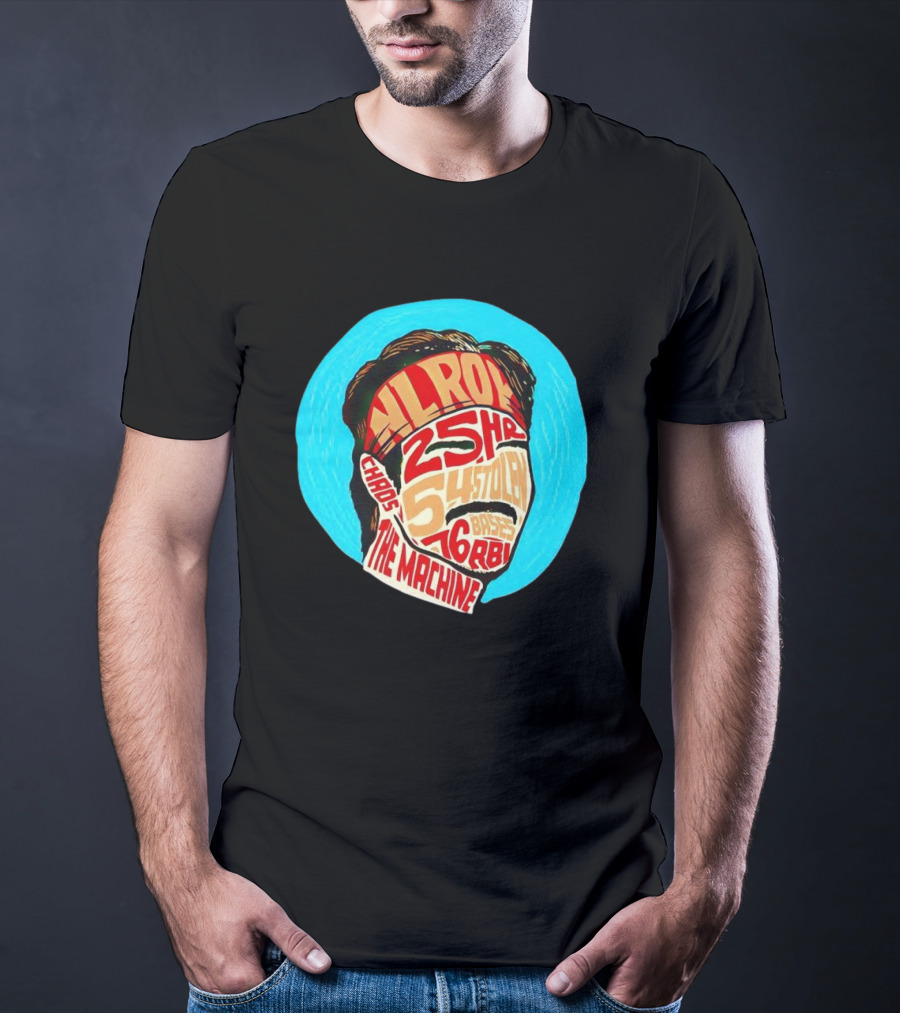 NL Roy 25 HR 54 Stolen Bases 61 RBI Chaos The Machine T-Shirt