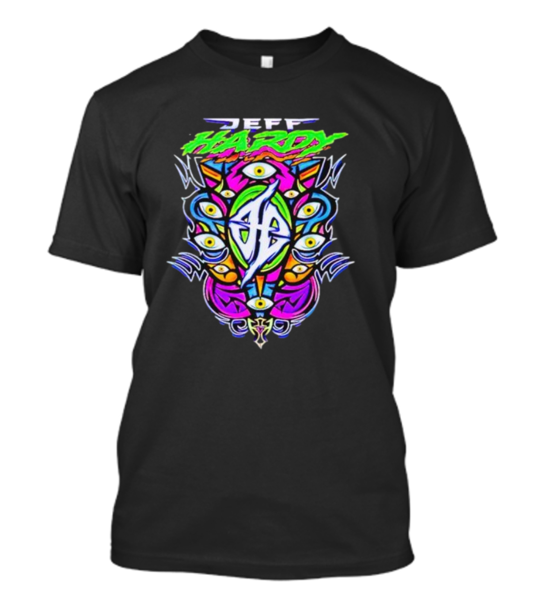 Jeff Hardy Spectral Neon Eye T-Shirt