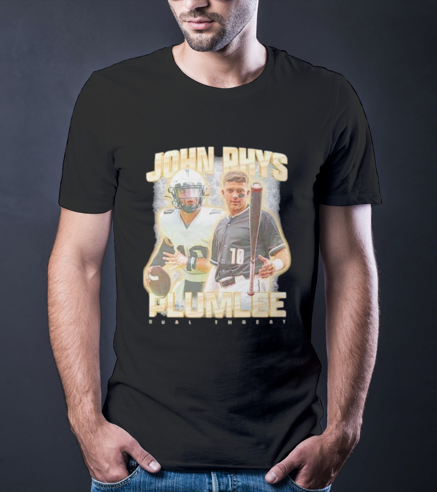 John Rhys Plumlee Dual Threat Collage T-Shirt
