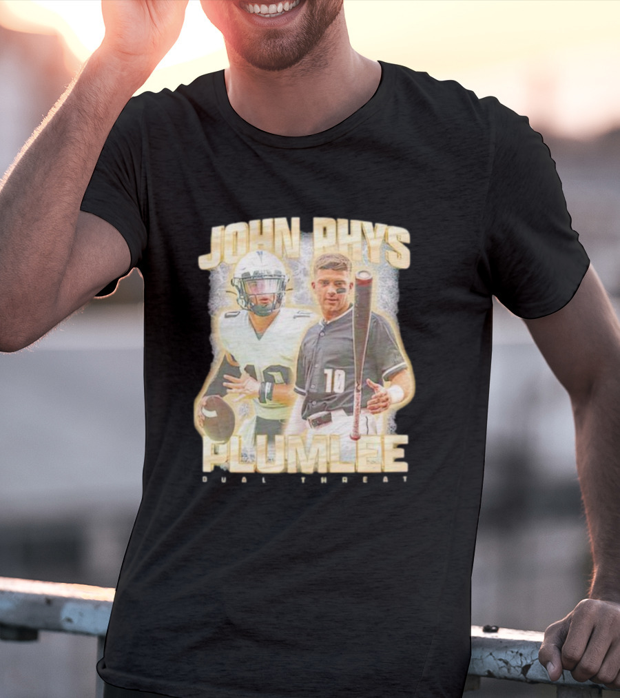 John Rhys Plumlee Dual Threat Collage T-Shirt