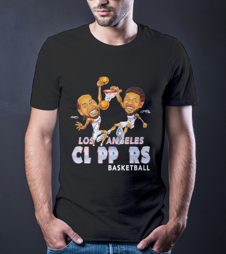 Los Angeles Clippers Basketball Run It Back 213 Vintage T-Shirt