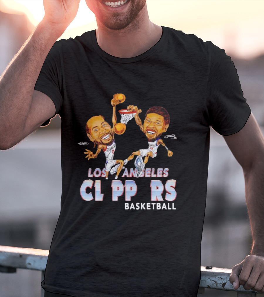 Los Angeles Clippers Basketball Run It Back 213 Vintage T-Shirt