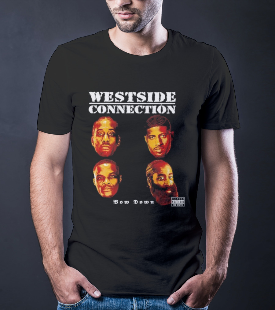 Westside Connection Bow Down Album Cover Featuring Faces T-Shirt