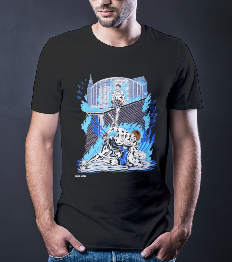 Diego Lopes Moments MMA Showdown Arena Spectacle T-Shirt