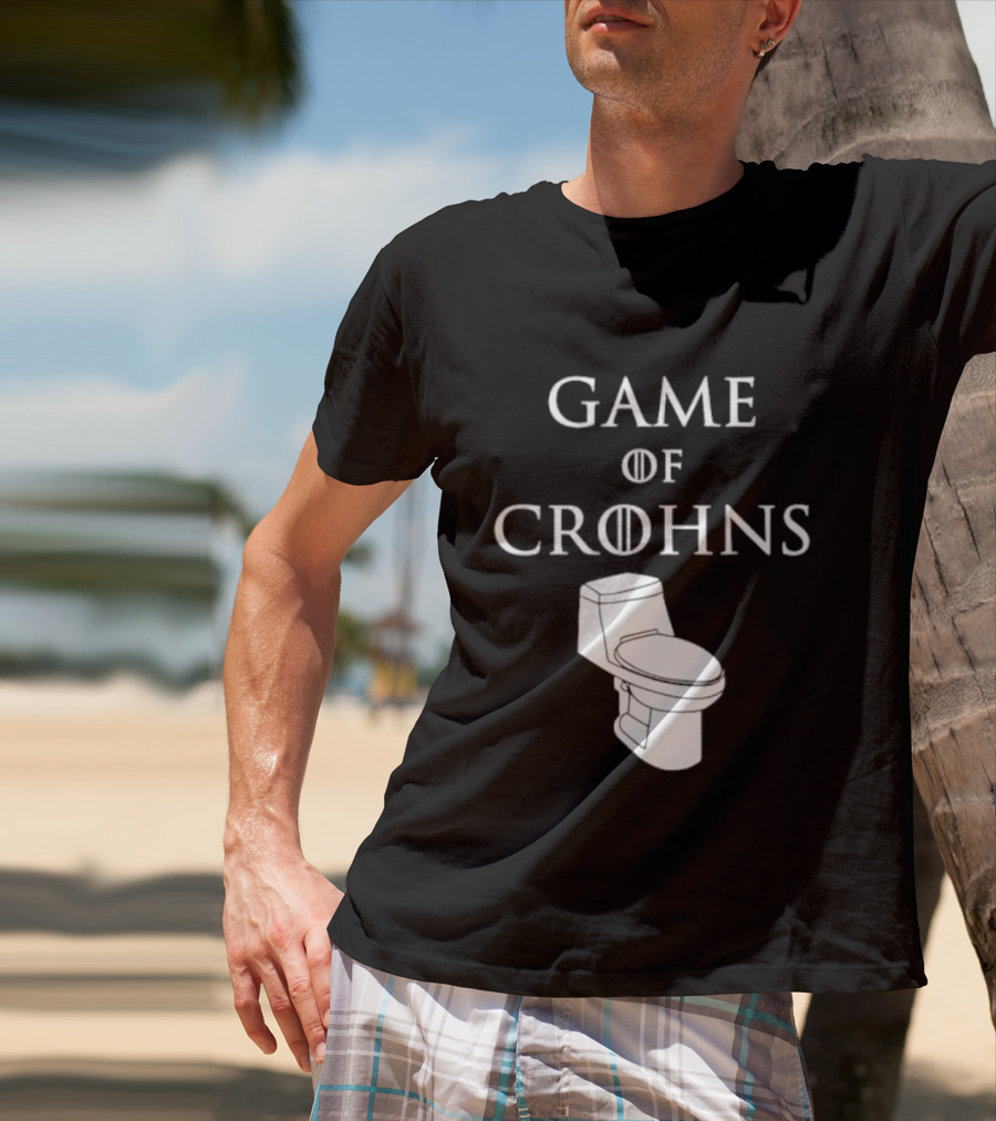 Game Of Crohns Toilet Throne T-Shirt