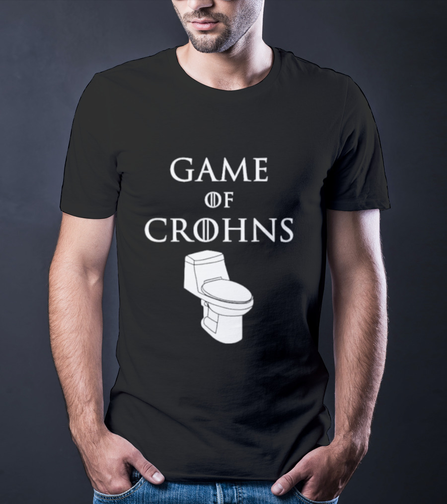 Game Of Crohns Toilet Throne T-Shirt