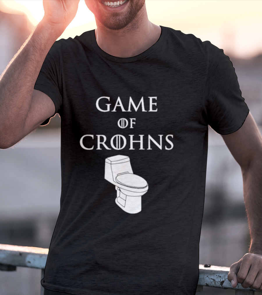 Game Of Crohns Toilet Throne T-Shirt