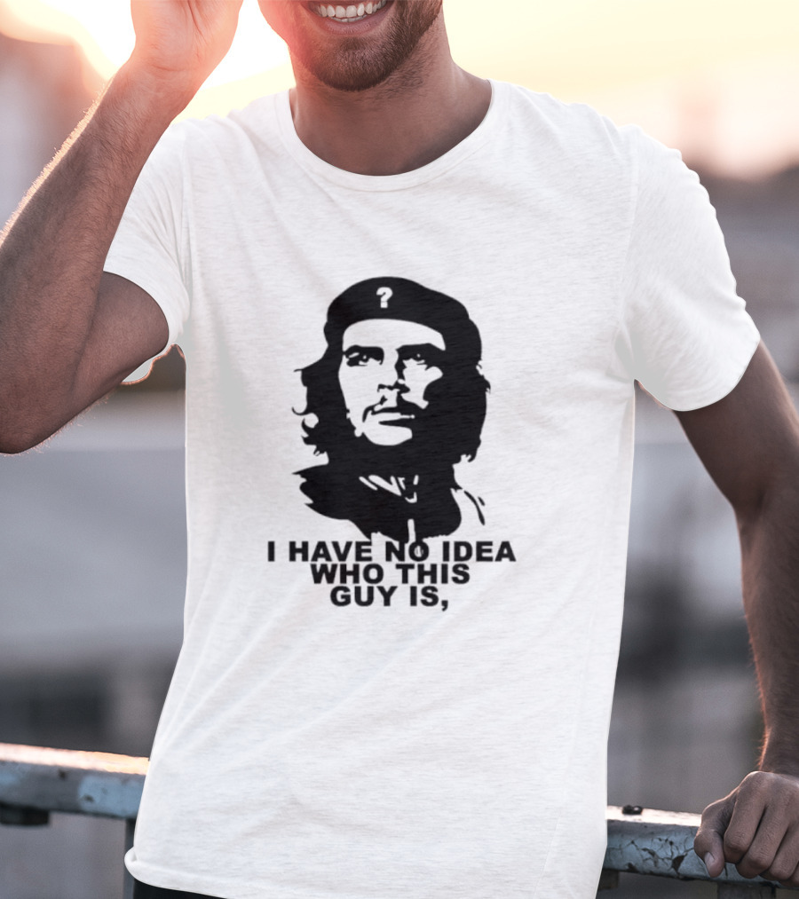 I Have No Idea Who This Guy Is Mysterious Icon Question Mark Hat T-Shirt