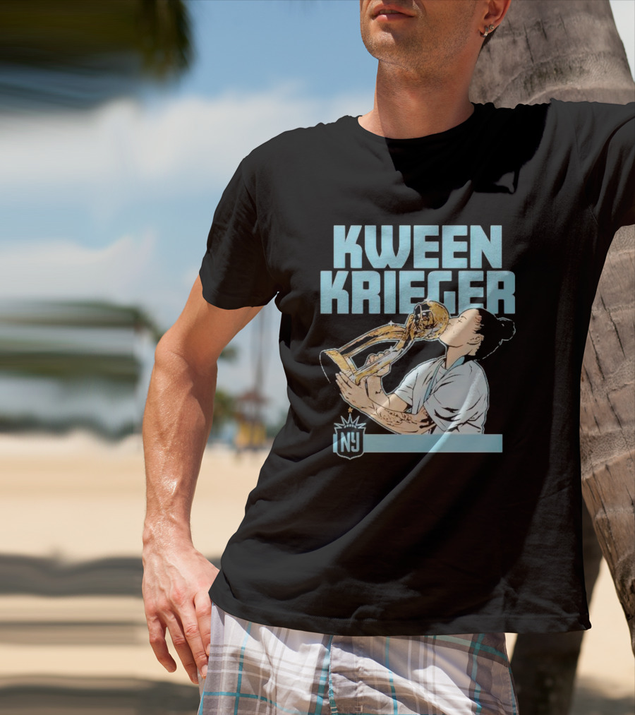 NY GOTHAM FC Kween Krieger Trophy Moment T-Shirt