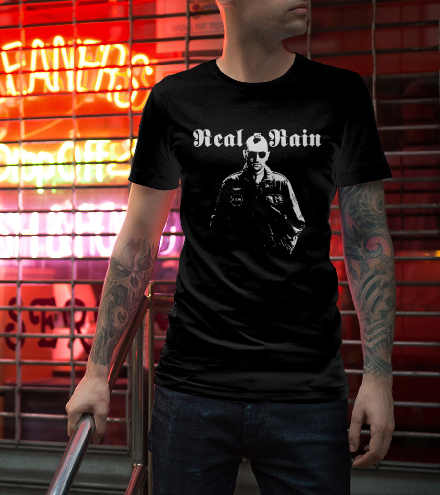 Real Rain FTW Taxi Driver Inspiration Travis Bickle Jacket T-Shirt