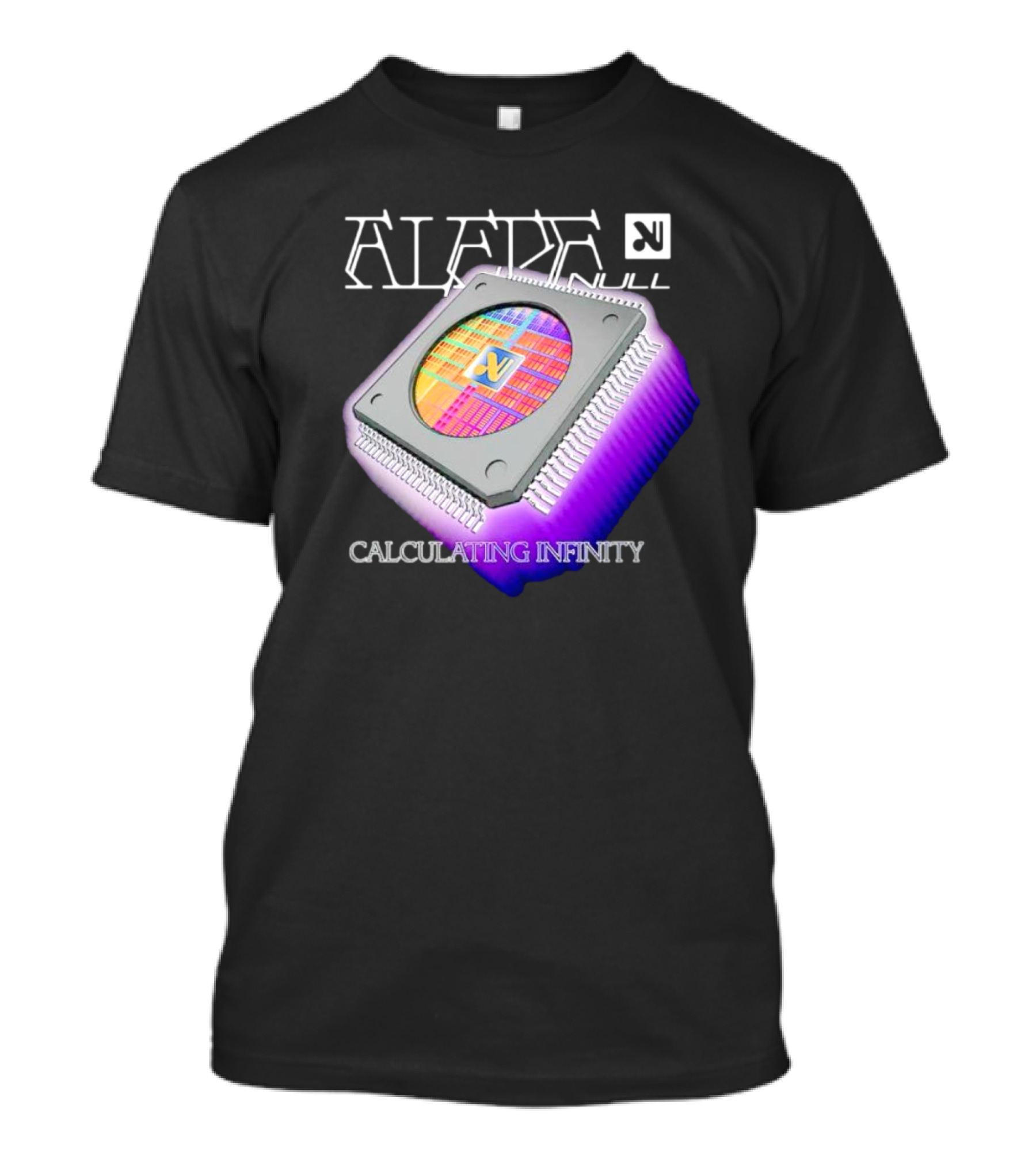 Aleph Null Calculating Infinity With Chip T-Shirt