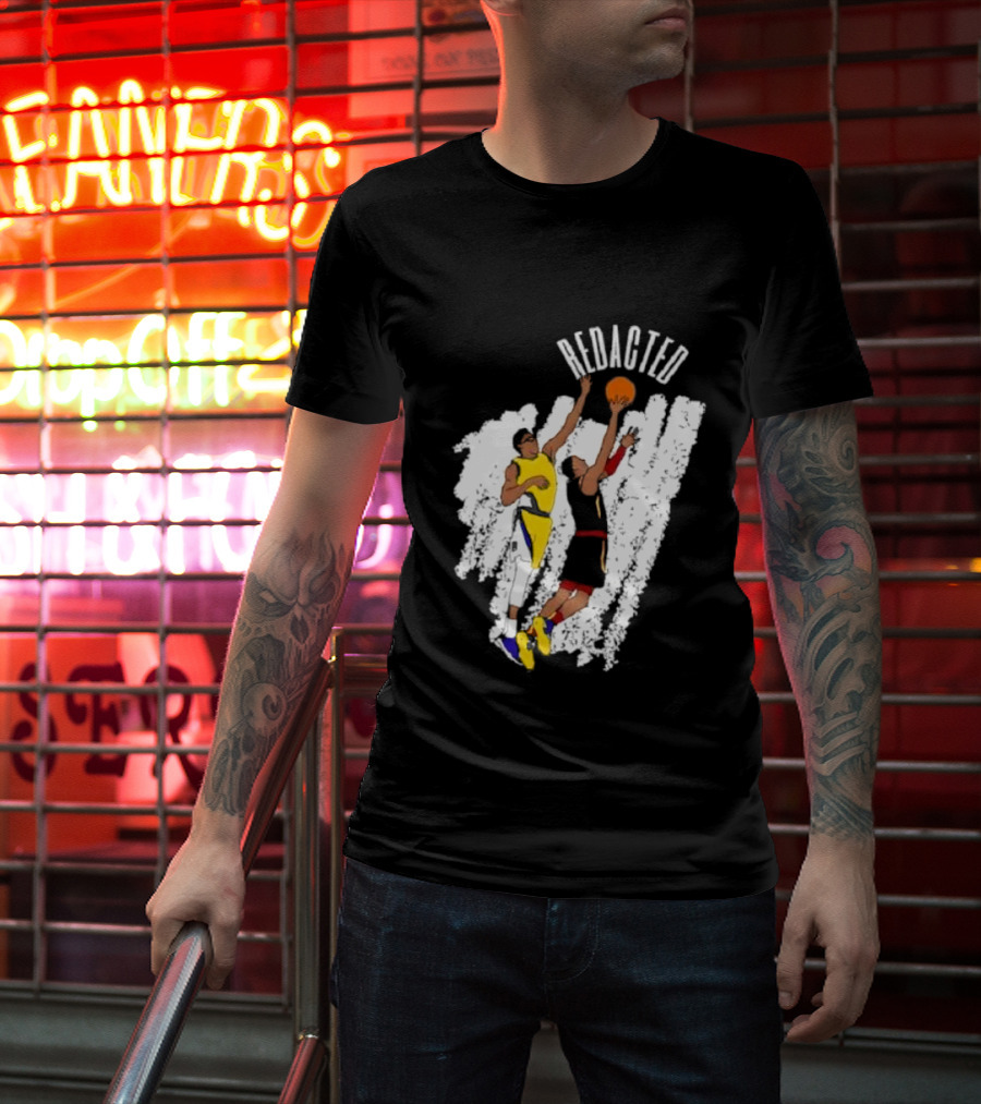 REDACTED Basketball Dunk T-Shirt