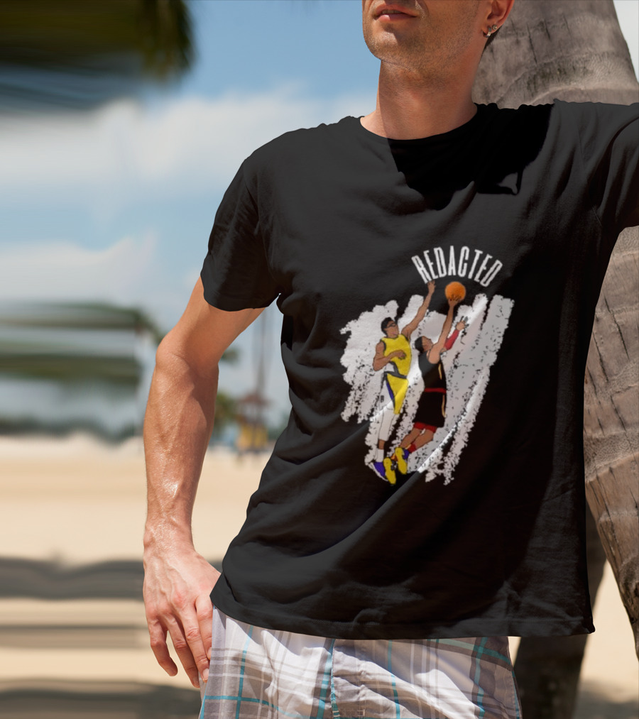 REDACTED Basketball Dunk T-Shirt