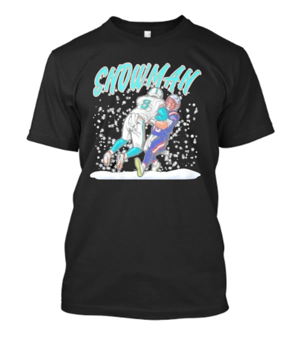 SNOWMAN Jevon Holland Tackle Football Action Scene T-Shirt