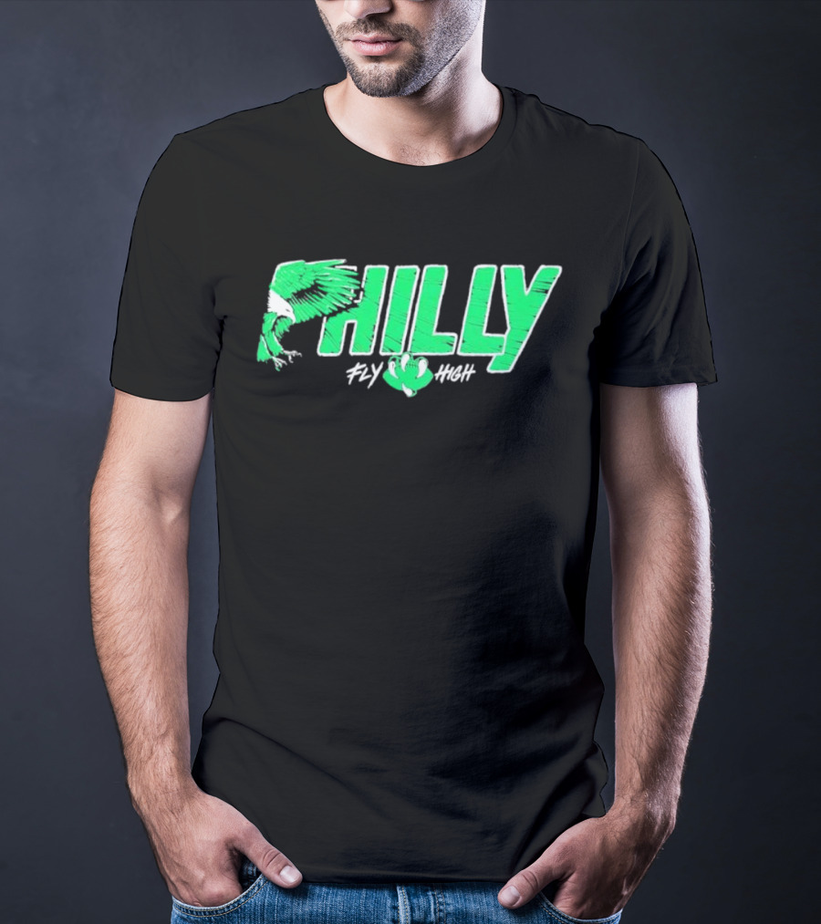 Philly Fly High Football Eagle T-Shirt