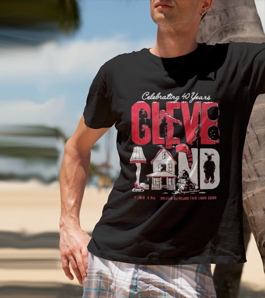 Celebrating 40 Years Cleveland Greater Cleveland Film Commission T-Shirt