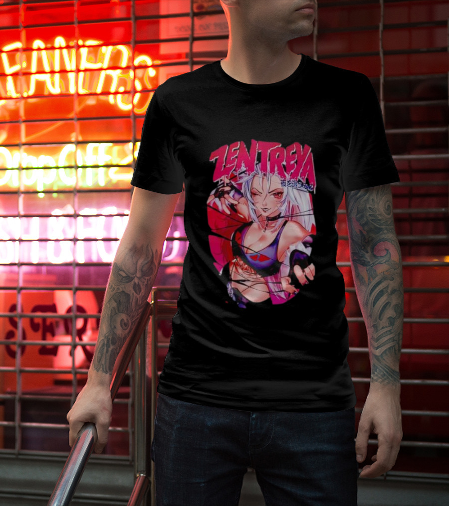 Zentreya Anime Character Halloween Wolf Treya T-Shirt