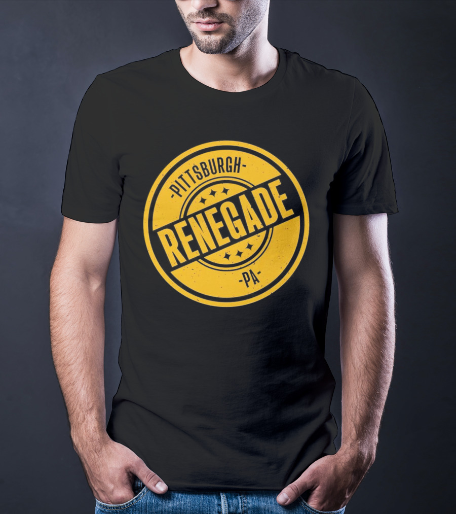 Pittsburgh Renegade PA Vintage Badge T-Shirt
