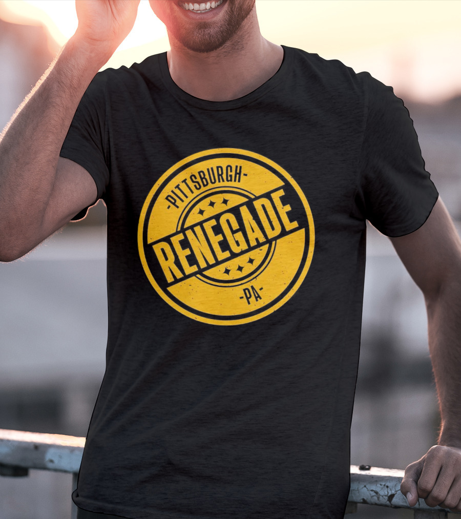 Pittsburgh Renegade PA Vintage Badge T-Shirt