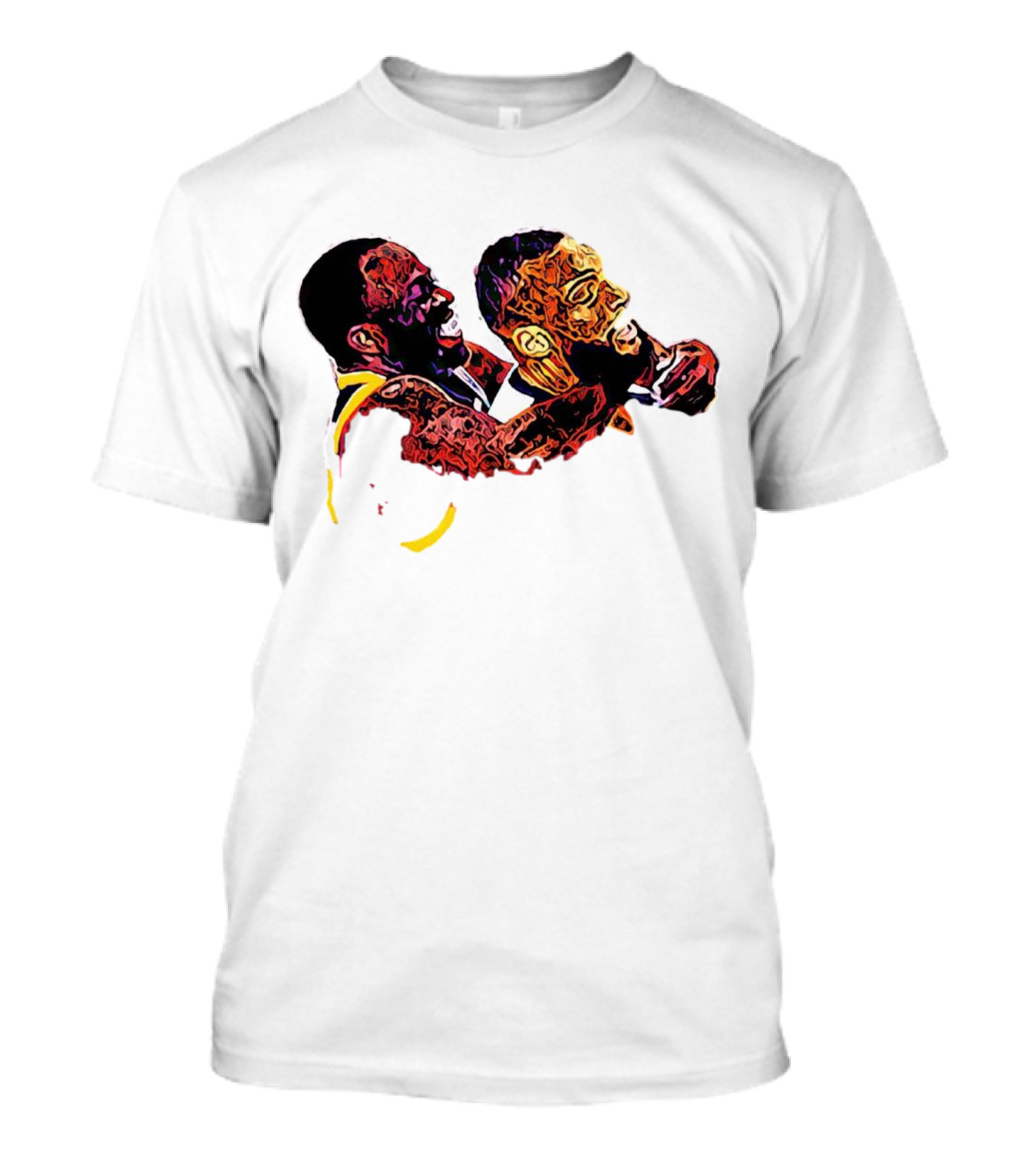 Rudy Gobert Draymond Green Headlock T-Shirt