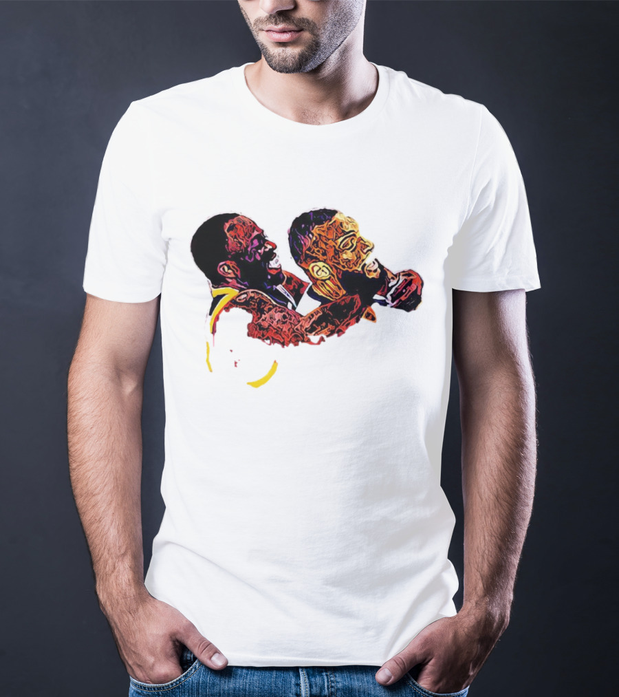 Rudy Gobert Draymond Green Headlock T-Shirt