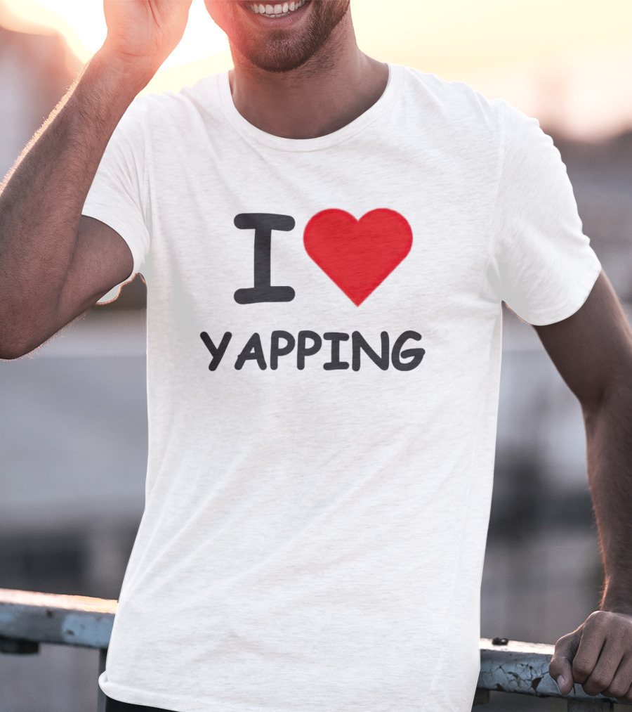I Heart Yapping Enthusiast Passion T-Shirt