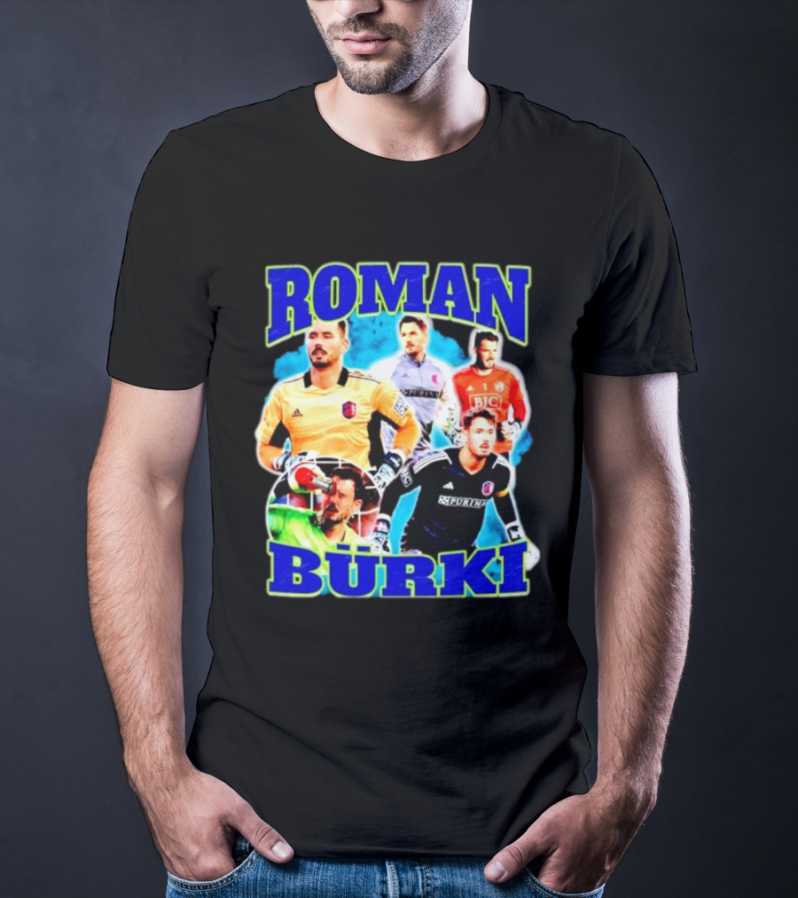 Roman Bürki Soccer Goalkeeper Collage Bootleg T-Shirt
