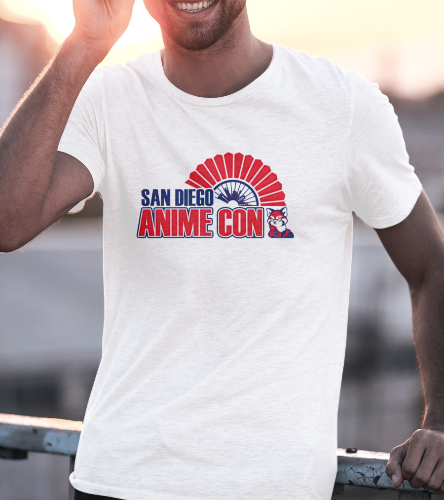 San Diego Anime Con Fan And Character T-Shirt