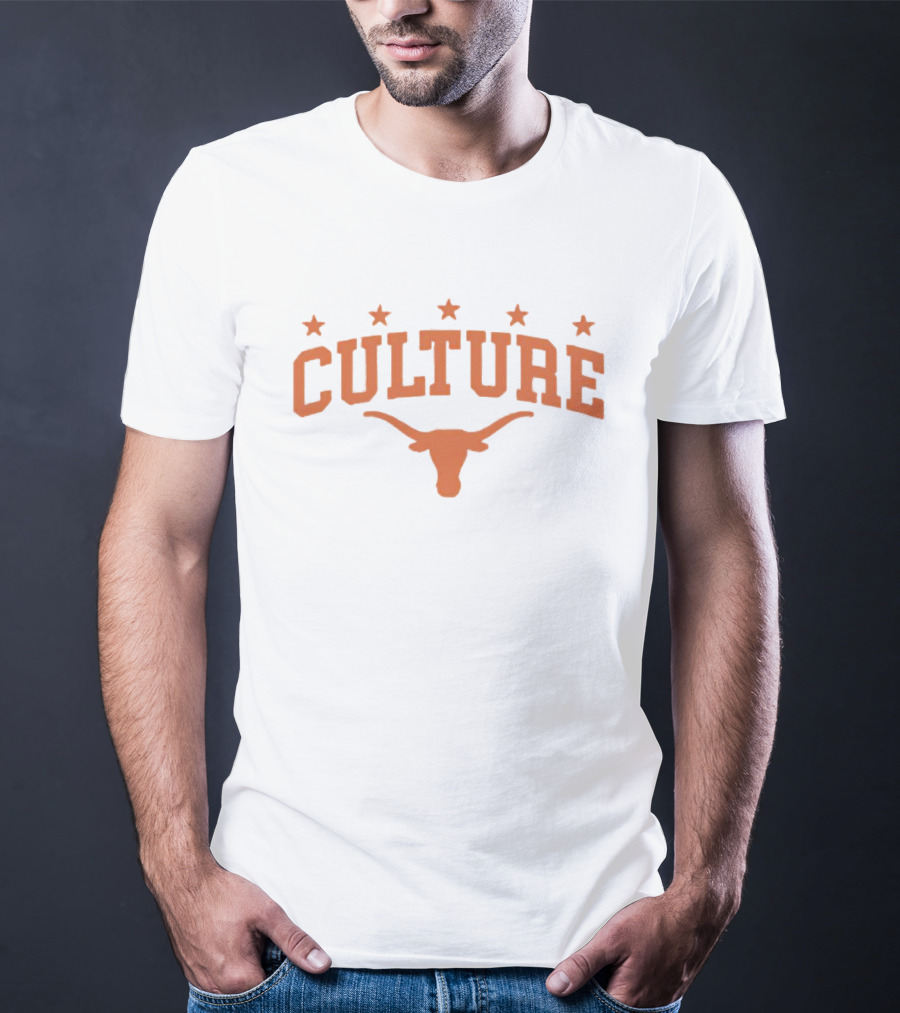 Texas Longhorns Culture Five Stars T-Shirt