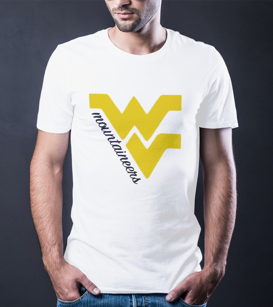 WVU Mountaineers Yellow WV T-Shirt