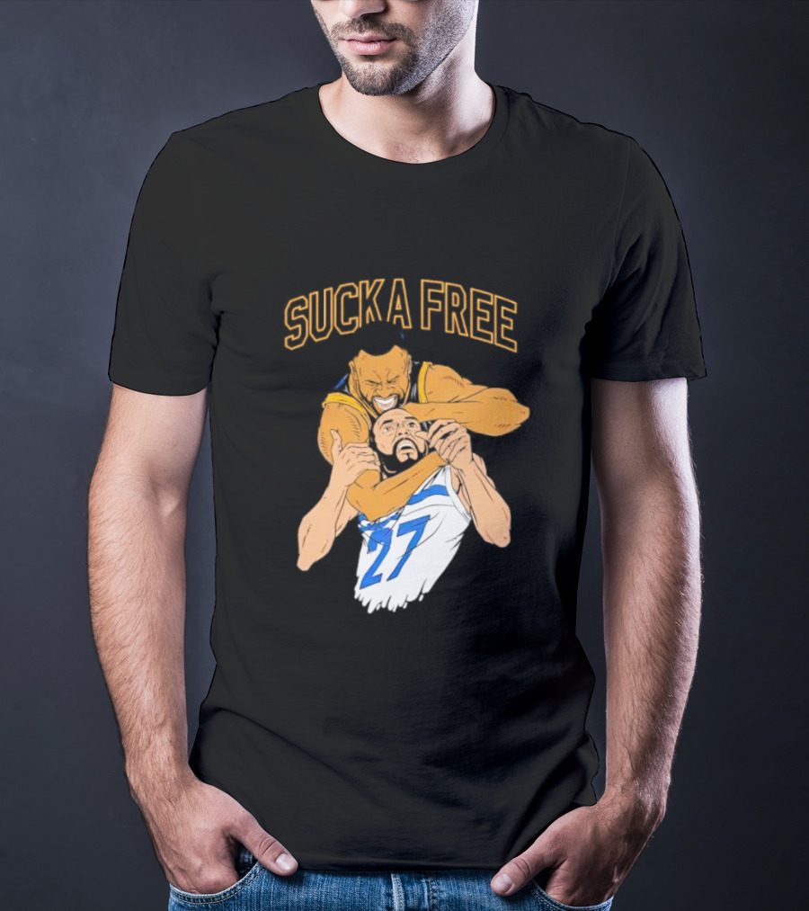 SUCKA FREE Dray Physical Play Basketball Meme T-Shirt