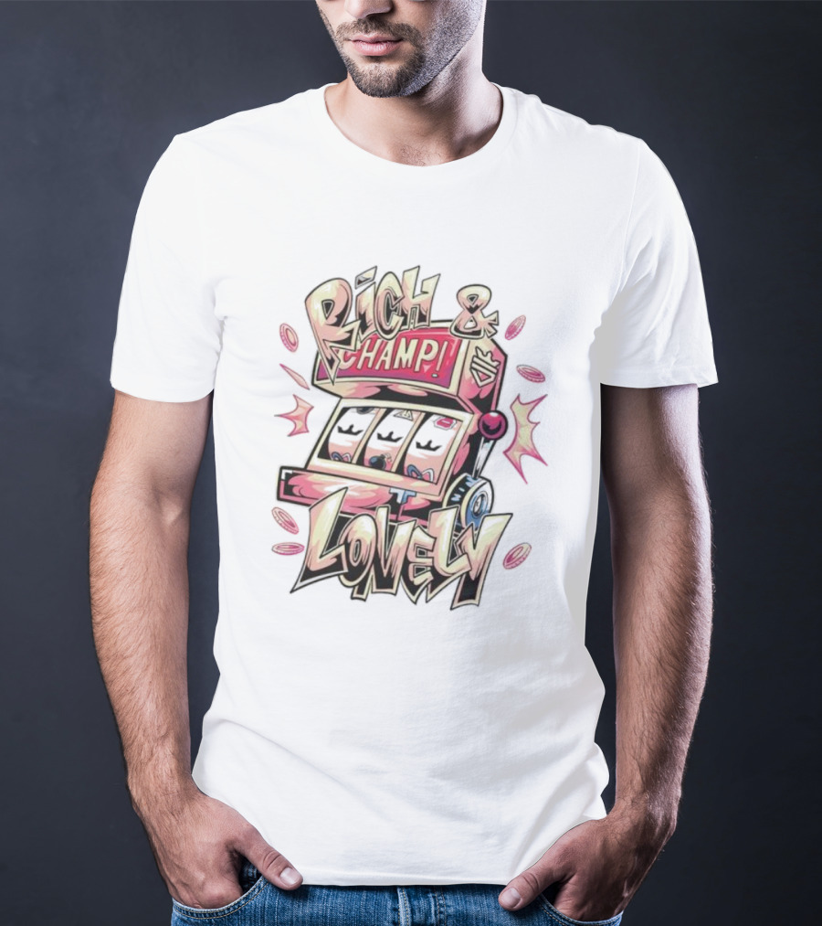 Rich And Champ Lovely Slot Machine Iconic T-Shirt
