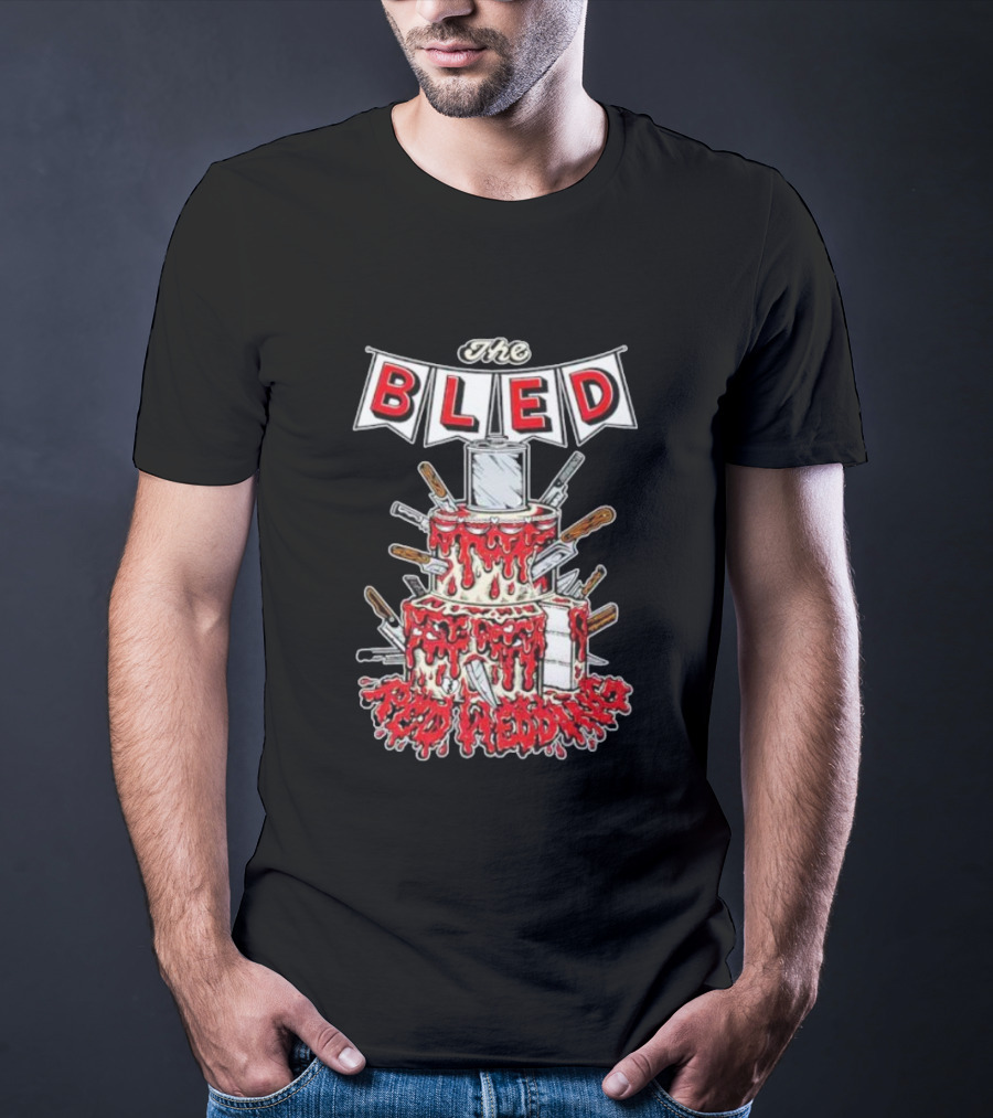 The Bled Red Wedding Bloody Knife Cake T-Shirt