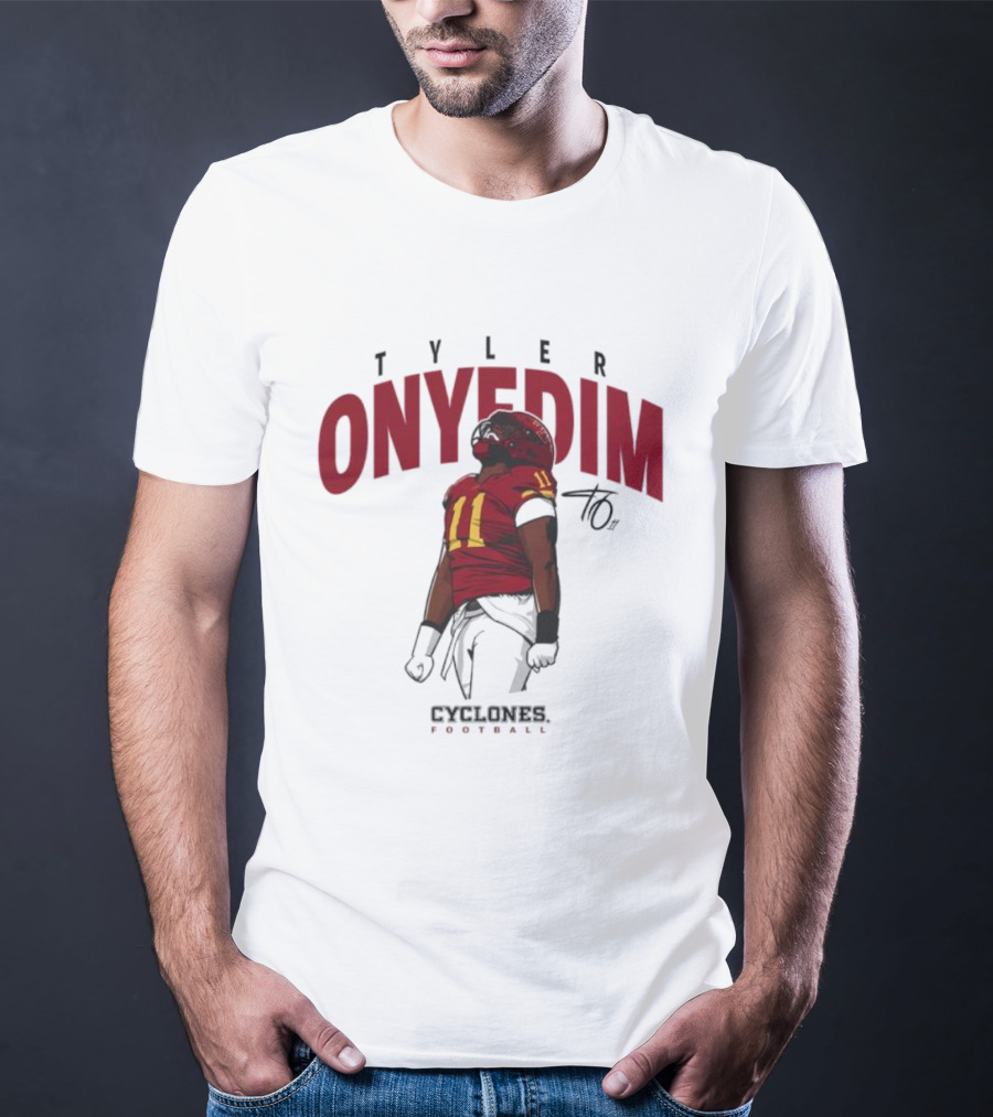 TYLER ONYEDIM Cyclones Football T-Shirt