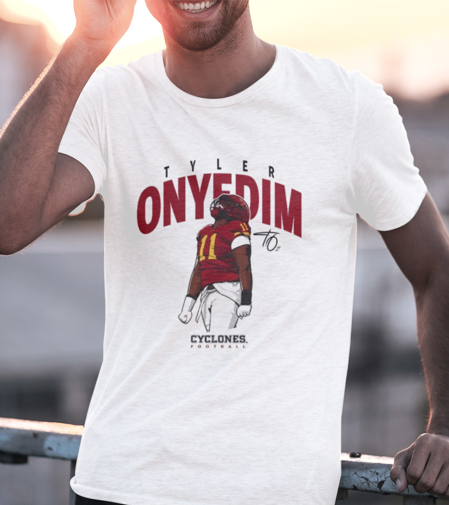 TYLER ONYEDIM Cyclones Football T-Shirt