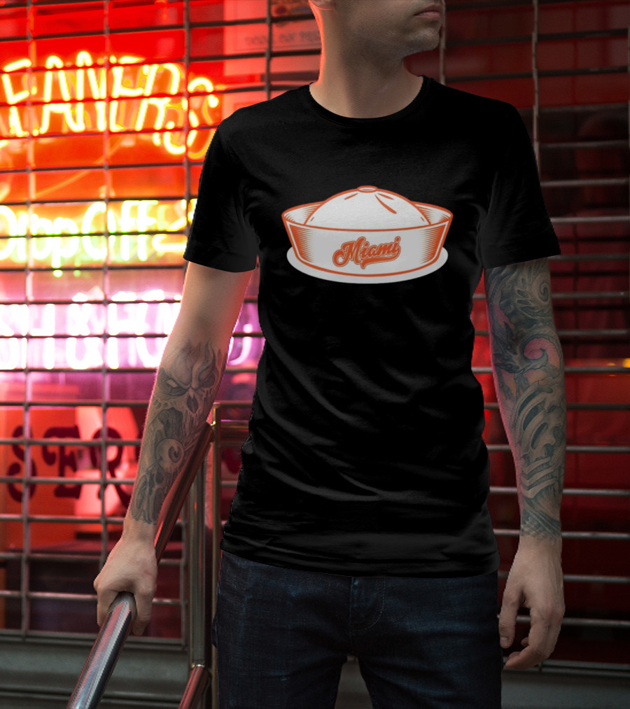 Miami Sailor Hat T-Shirt
