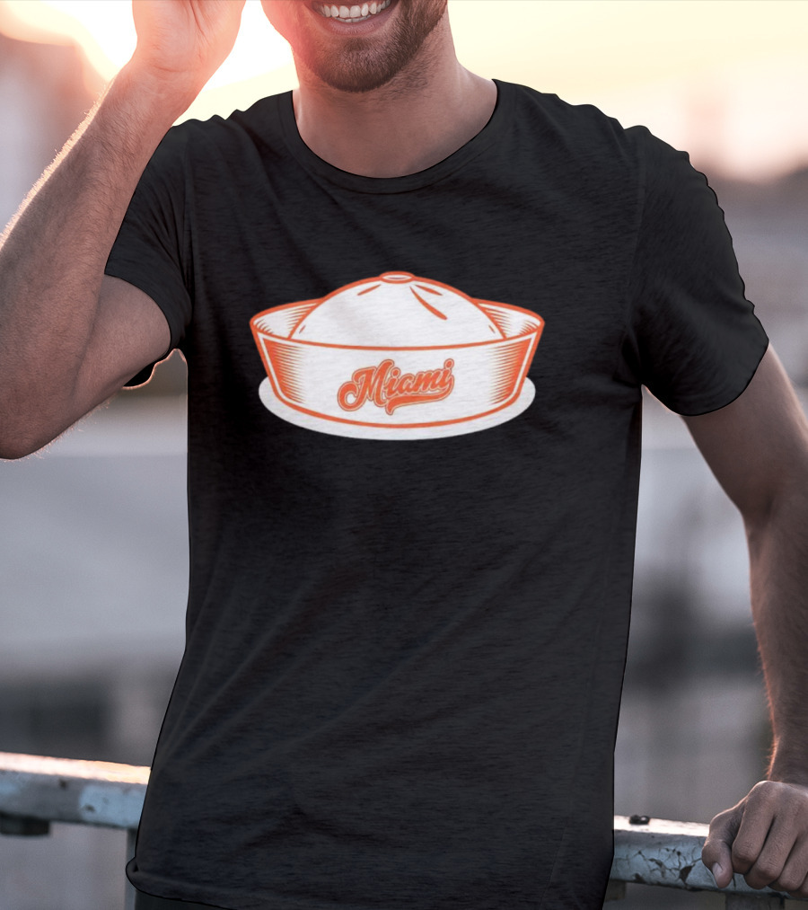 Miami Sailor Hat T-Shirt