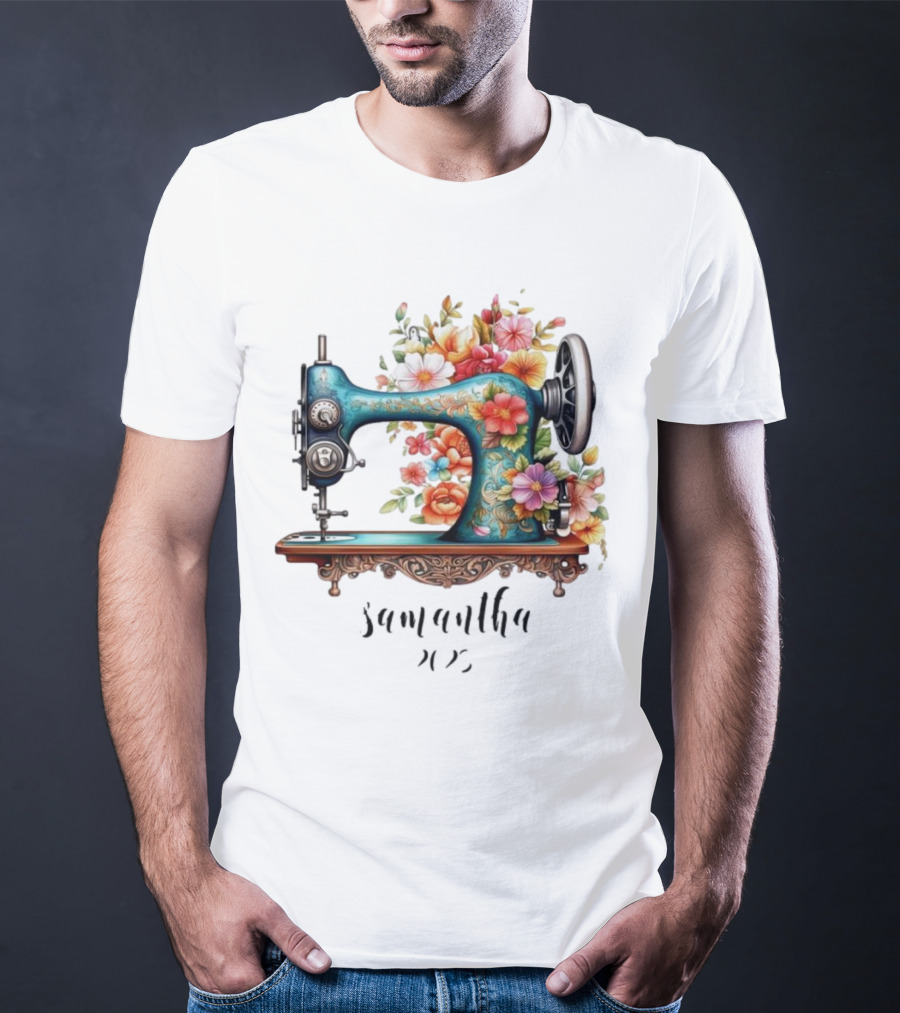 Sewing Machine Samantha Floral T-Shirt