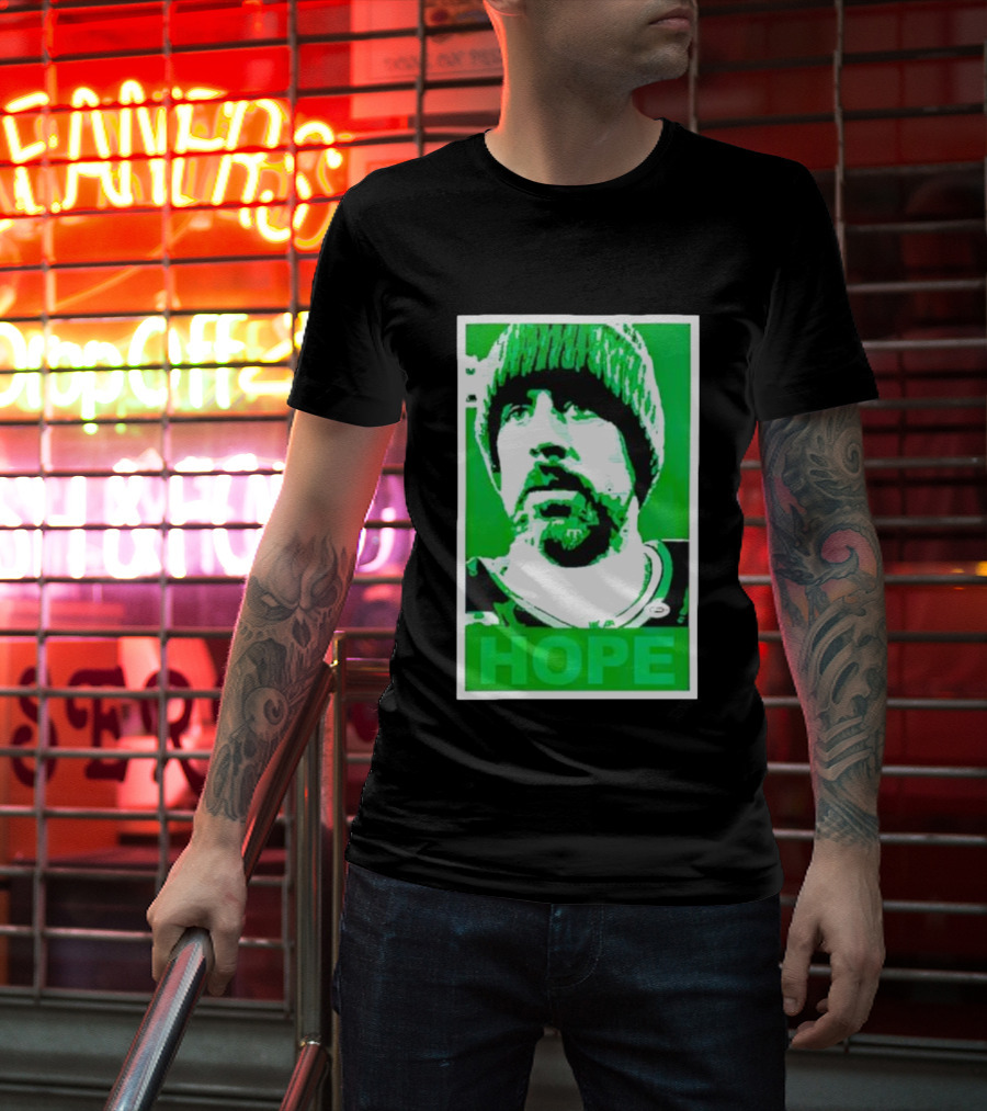 Aaron Rodgers Green Hope Ny T-Shirt