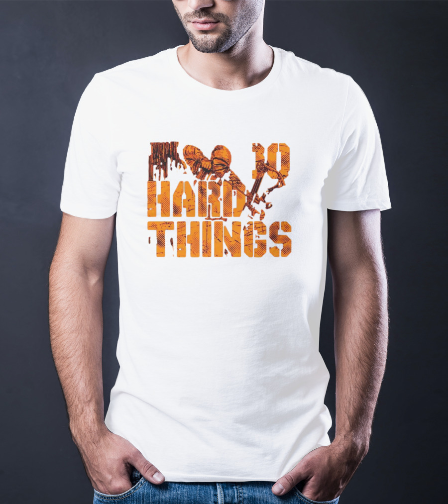 Do Hard Things Archery Bow And Arrow Drawing T-Shirt