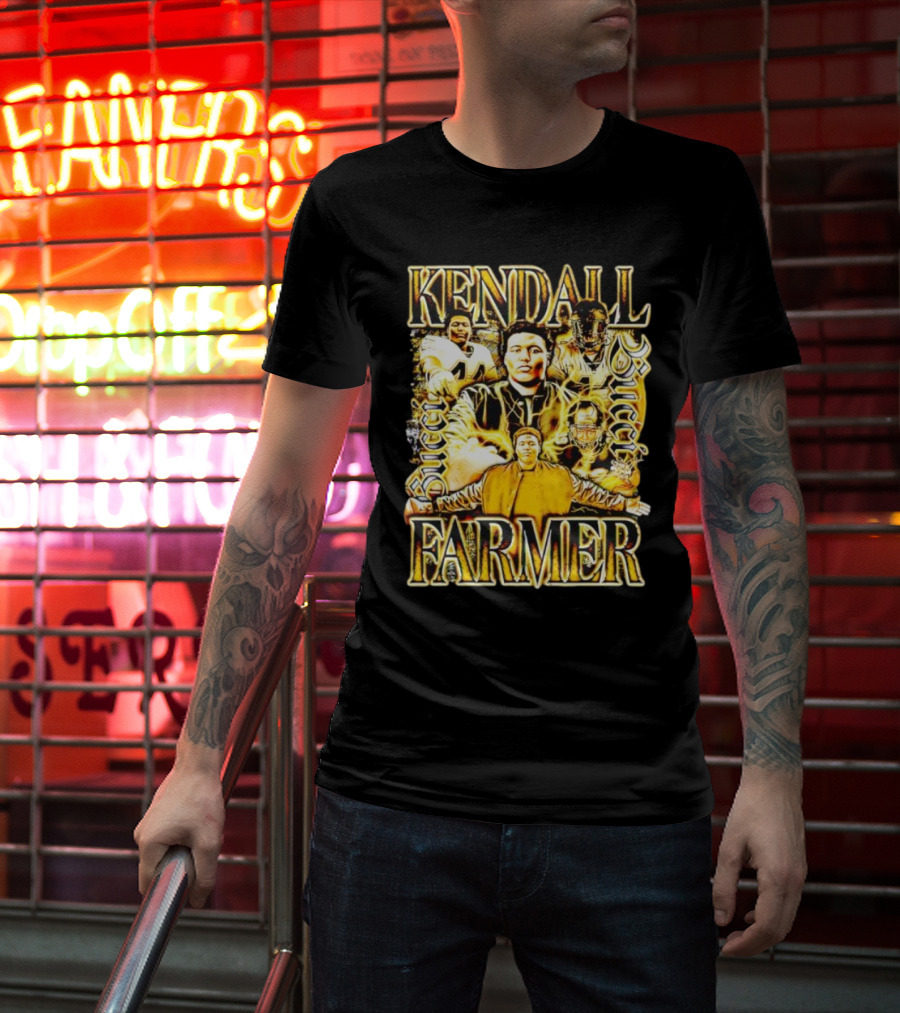 Kendall Buccii Farmer Appalachian Football Star T-Shirt