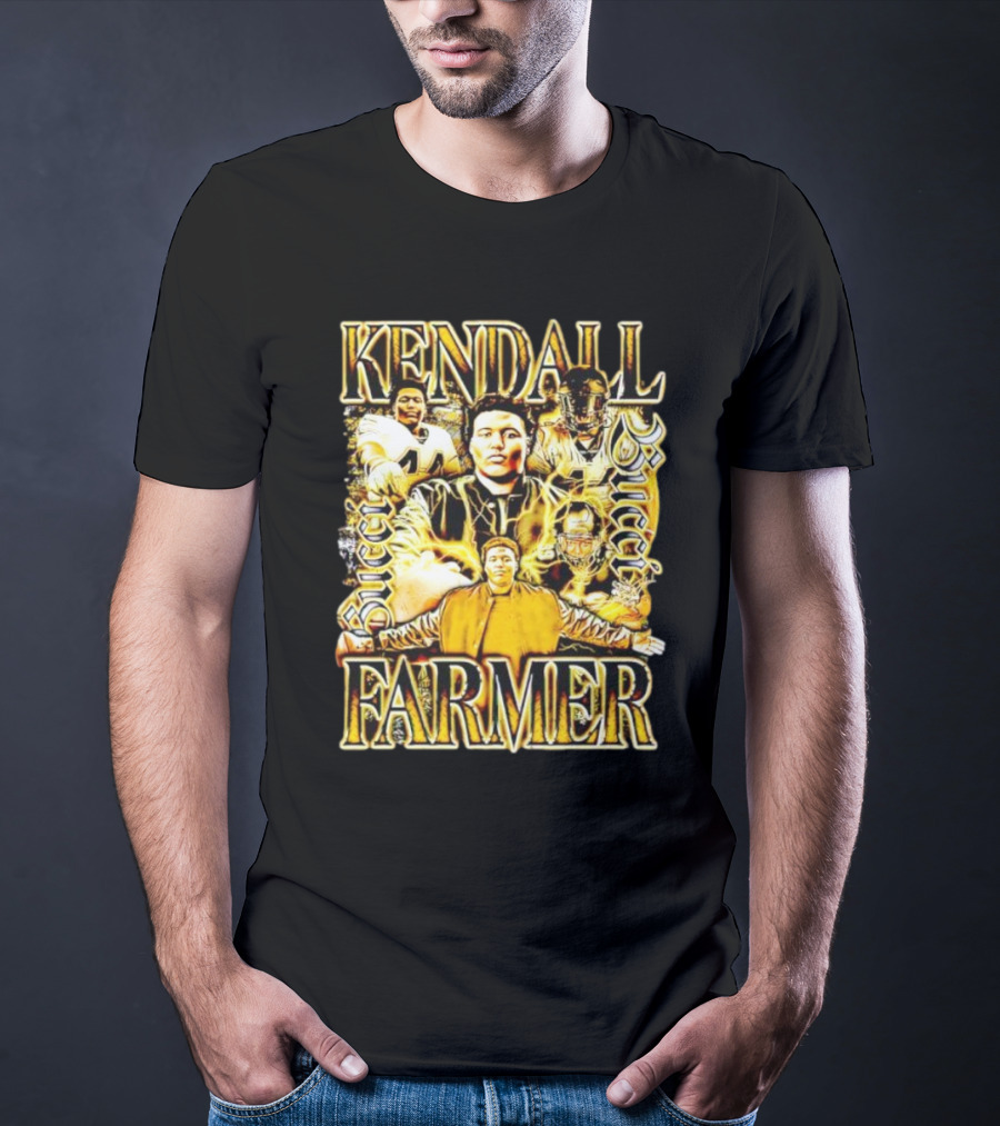 Kendall Buccii Farmer Appalachian Football Star T-Shirt