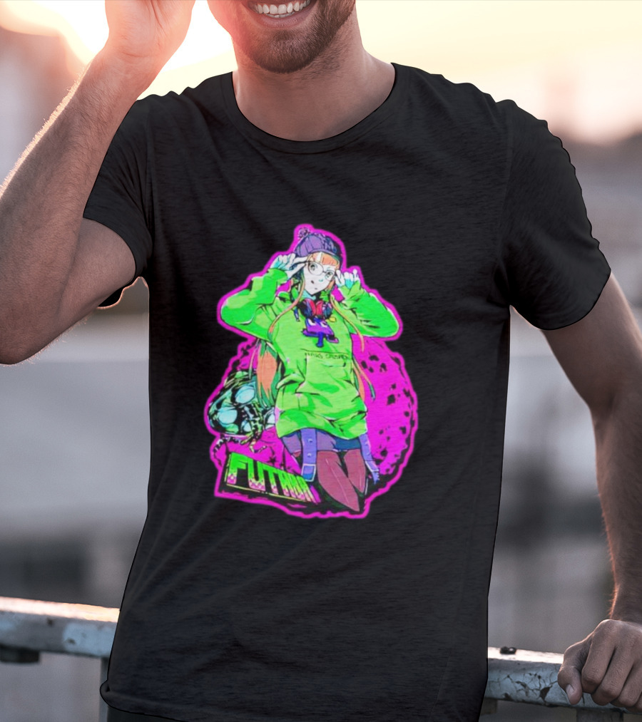 Persona 5 Futaba Sakura Neon Style T-Shirt