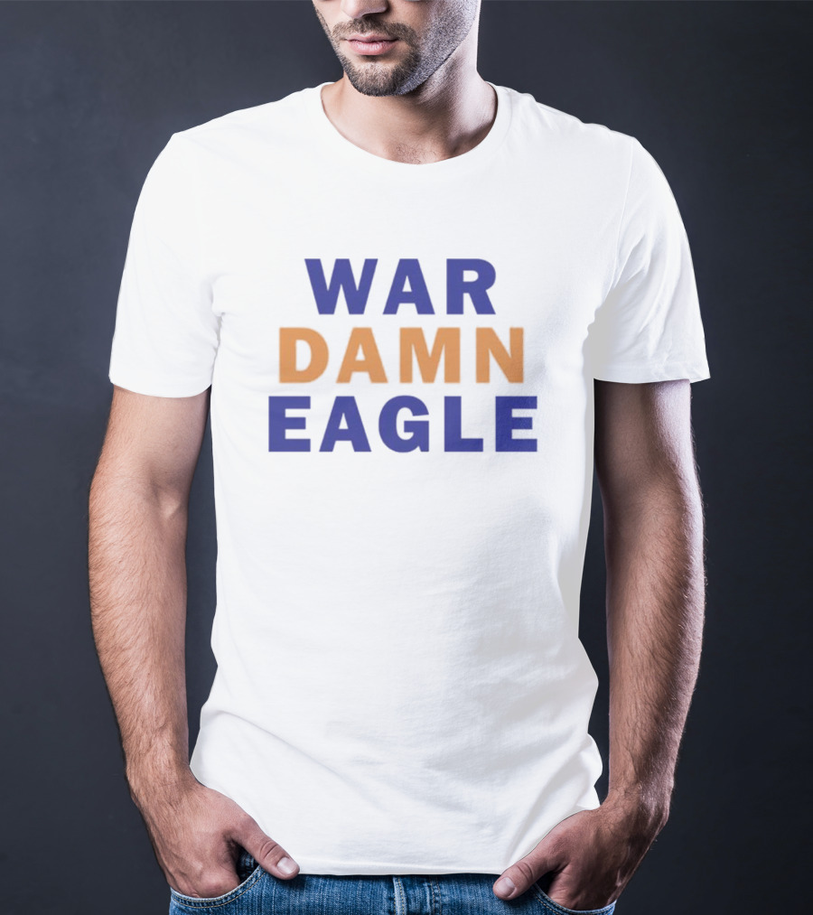 Auburn Tigers War Damn Eagle T-Shirt