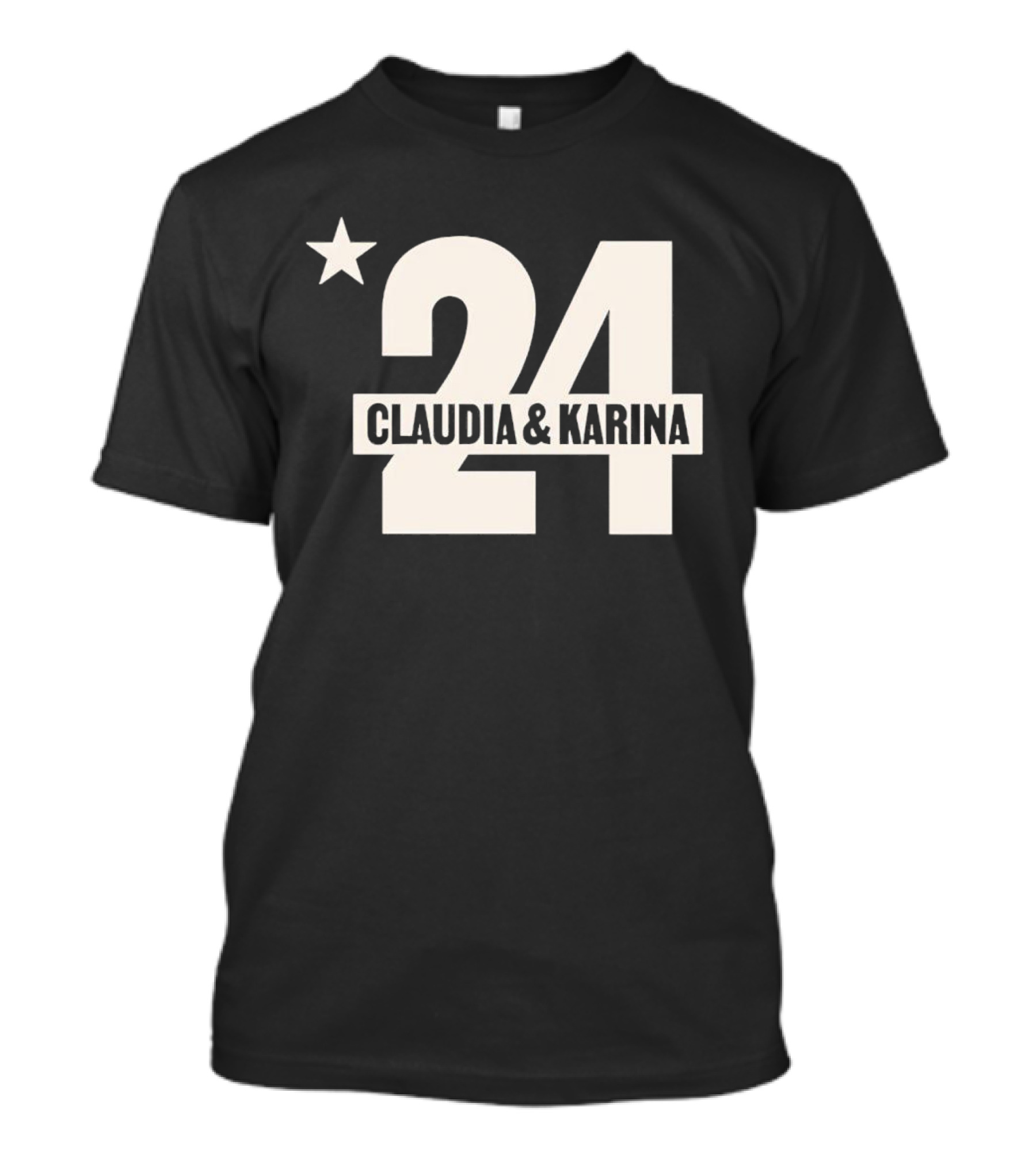 Claudia And Karina Star 24 T-Shirt